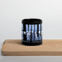 Load image into Gallery viewer, Gville Mountain Black Glossy Mug
