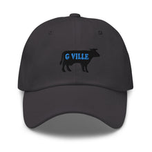 Load image into Gallery viewer, Black Cow Dad hat
