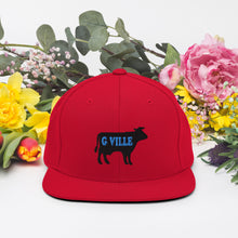 Load image into Gallery viewer, Black Cow Snapback Hat
