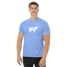 Load image into Gallery viewer, White Gville Cow Men&#39;s classic tee
