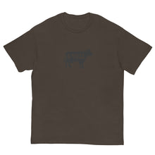 Load image into Gallery viewer, Black Gville Cow Men&#39;s classic tee
