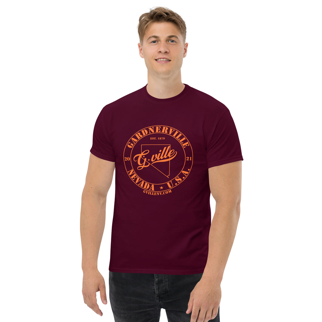 Gville nevada orange Men's classic tee