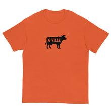 Load image into Gallery viewer, Black Gville Cow Men&#39;s classic tee
