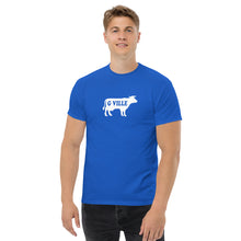 Load image into Gallery viewer, White Gville Cow Men&#39;s classic tee
