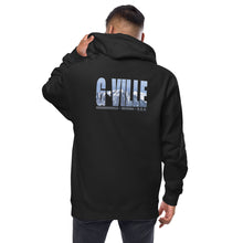 Load image into Gallery viewer, Gville Mountain Front and Back Unisex fleece zip up hoodie
