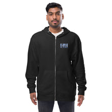 Load image into Gallery viewer, Gville Mountain Front and Back Unisex fleece zip up hoodie
