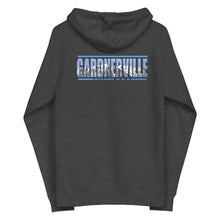 Load image into Gallery viewer, Gville Mountain front and back Unisex fleece zip up hoodie
