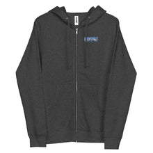 Load image into Gallery viewer, Gville Mountain front and back Unisex fleece zip up hoodie
