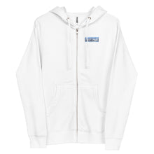 Load image into Gallery viewer, Gville Mountain front and back Unisex fleece zip up hoodie
