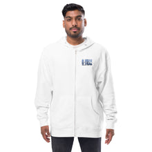 Load image into Gallery viewer, Gville Mountain Front and Back Unisex fleece zip up hoodie
