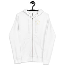 Load image into Gallery viewer, Minden Lamp Front and Back Unisex fleece zip up hoodie
