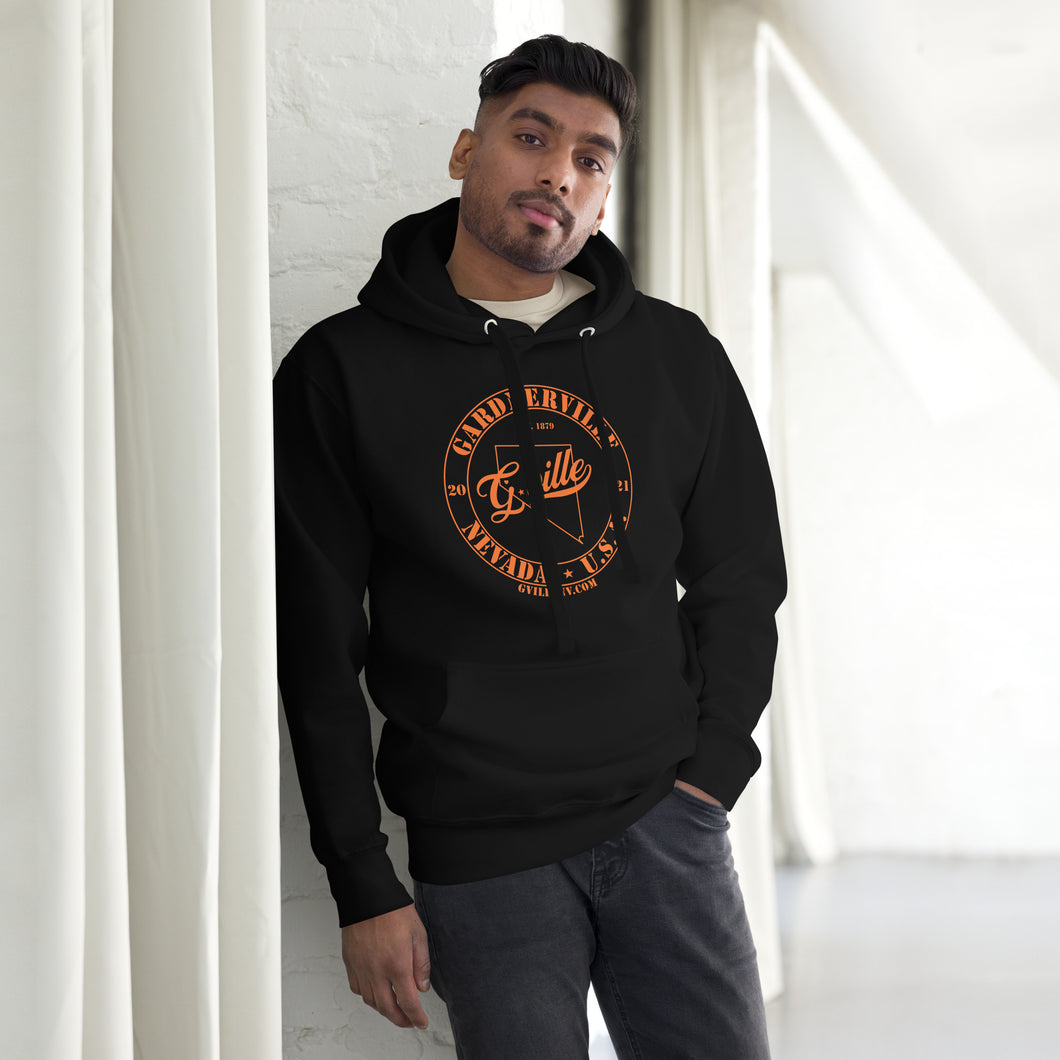 Gville Nevada Orange Unisex Hoodie