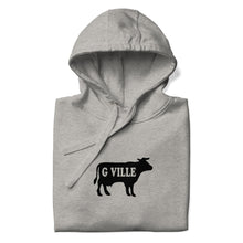 Load image into Gallery viewer, Black Gville Cow Unisex Hoodie
