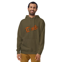 Load image into Gallery viewer, Cursive Orange Unisex Hoodie
