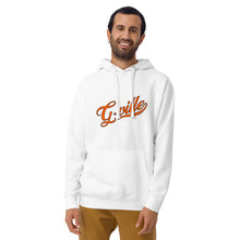 Load image into Gallery viewer, Cursive Orange Unisex Hoodie
