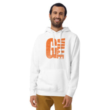 Load image into Gallery viewer, textured gville orange Unisex Hoodie
