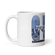 Load image into Gallery viewer, Gville Mountain White glossy mug
