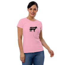 Load image into Gallery viewer, Gville In Cow Women&#39;s short sleeve t-shirt
