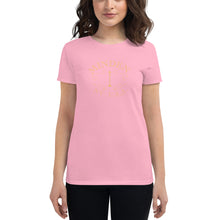 Load image into Gallery viewer, Minden Lightpost Women&#39;s short sleeve t-shirt
