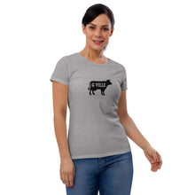 Load image into Gallery viewer, Gville In Cow Women&#39;s short sleeve t-shirt
