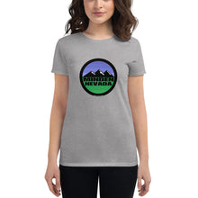 Load image into Gallery viewer, Minden Moutain Women&#39;s short sleeve t-shirt
