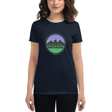 Load image into Gallery viewer, Minden Moutain Women&#39;s short sleeve t-shirt
