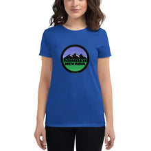 Load image into Gallery viewer, Minden Moutain Women&#39;s short sleeve t-shirt
