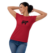 Load image into Gallery viewer, Gville In Cow Women&#39;s short sleeve t-shirt
