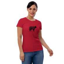 Load image into Gallery viewer, Gville In Cow Women&#39;s short sleeve t-shirt
