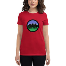 Load image into Gallery viewer, Minden Moutain Women&#39;s short sleeve t-shirt
