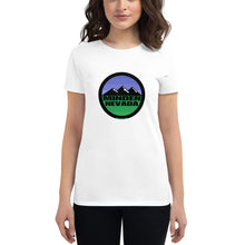 Load image into Gallery viewer, Minden Moutain Women&#39;s short sleeve t-shirt
