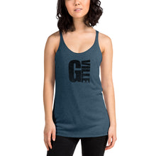 Load image into Gallery viewer, Gville Block Textured Women&#39;s Racerback Tank
