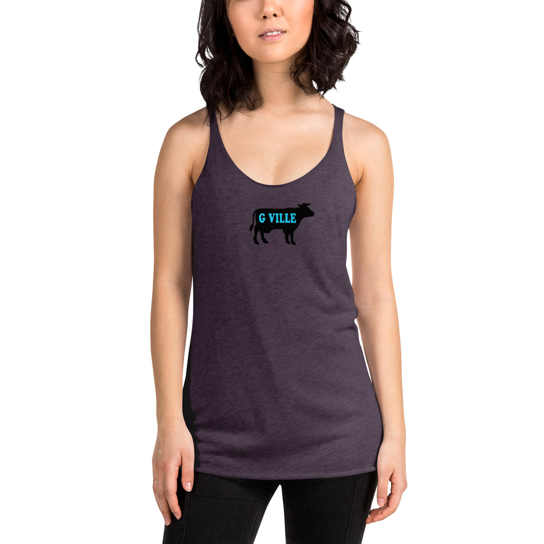 Black Cow Women's Racerback Tank