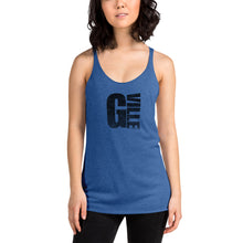 Load image into Gallery viewer, Gville Block Textured Women&#39;s Racerback Tank
